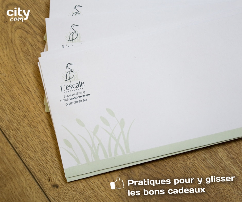 Personnalisation d'enveloppes par notre agence publicitaire à Sarrebourg