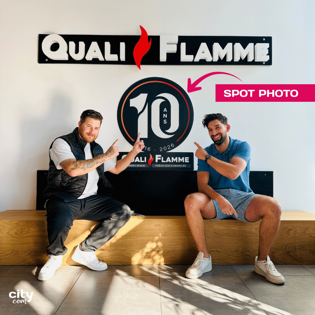 Création de spot photocall en dibond